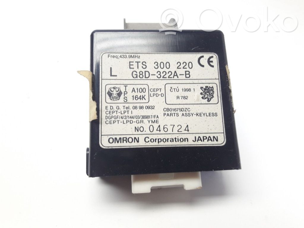 Mazda Premacy Other control units/modules 