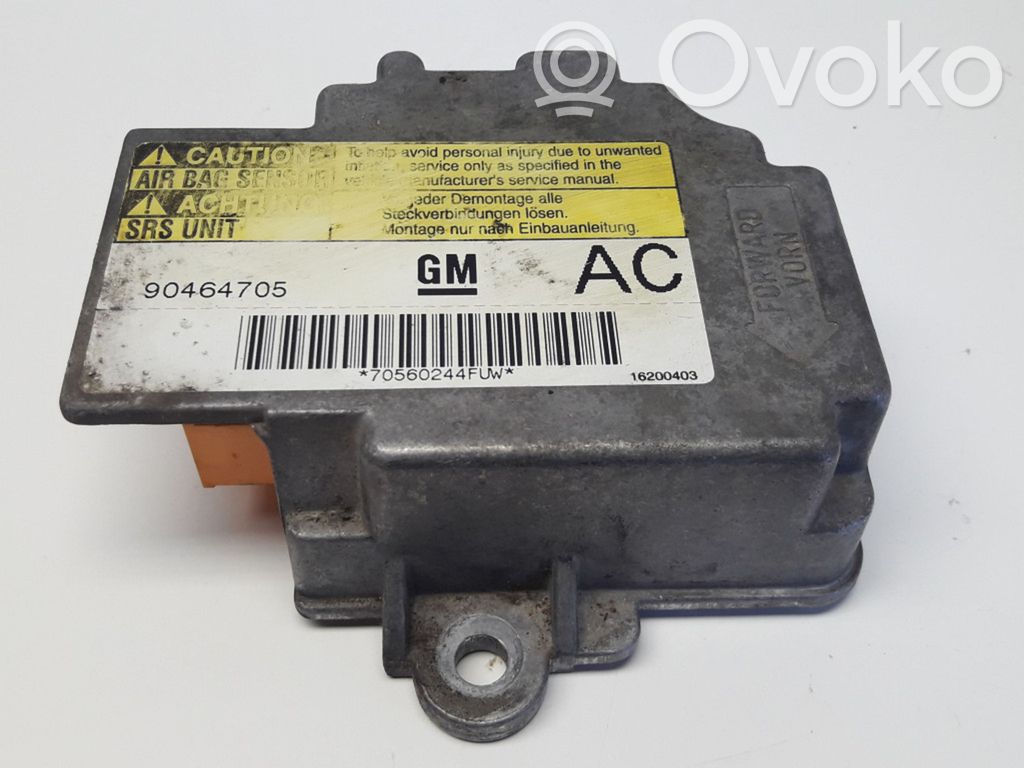 Opel Vectra B Airbag control unit/module 