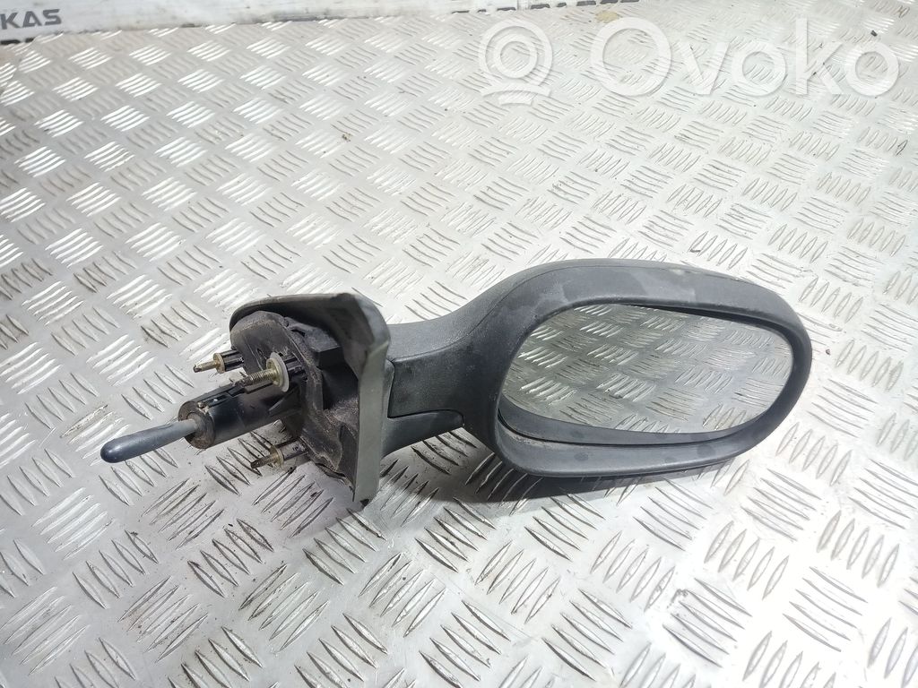Renault Megane I Manualne lusterko boczne drzwi przednich 