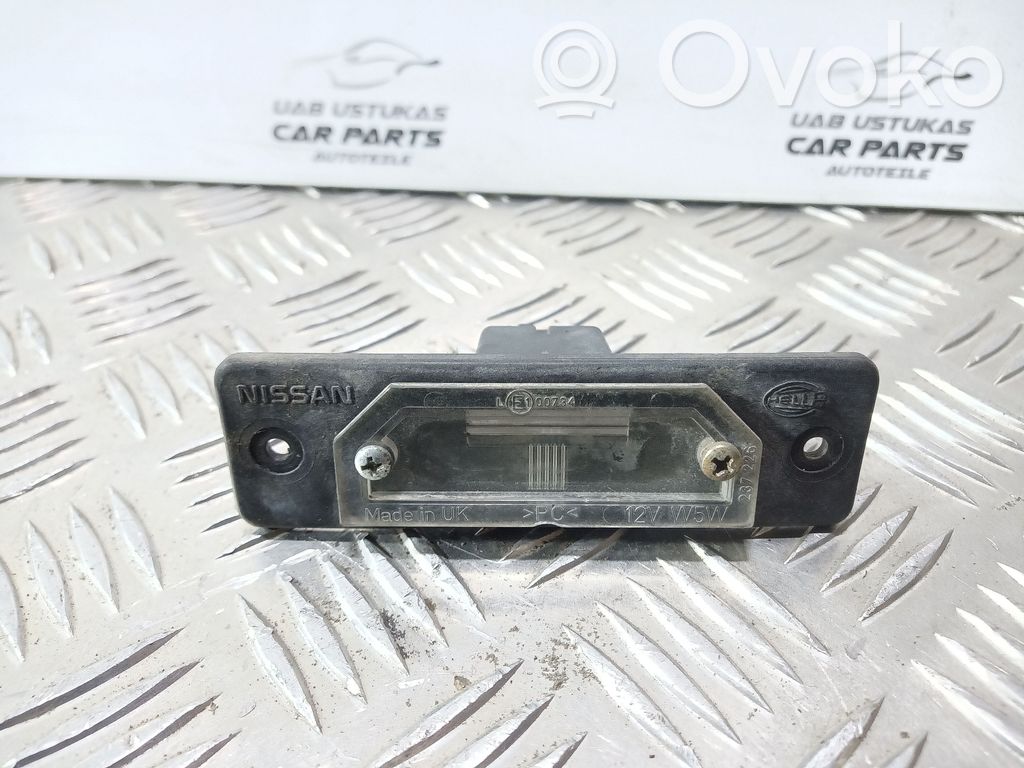 Nissan Primera Number plate light 