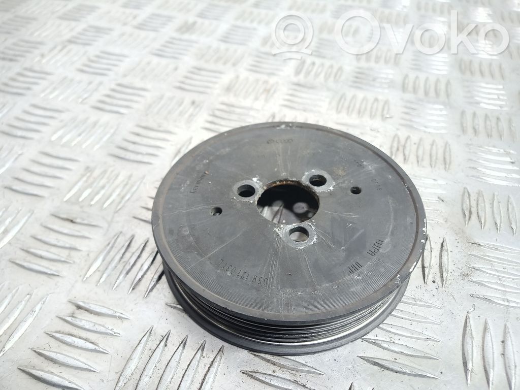 Audi A6 S6 C6 4F Water pump pulley 