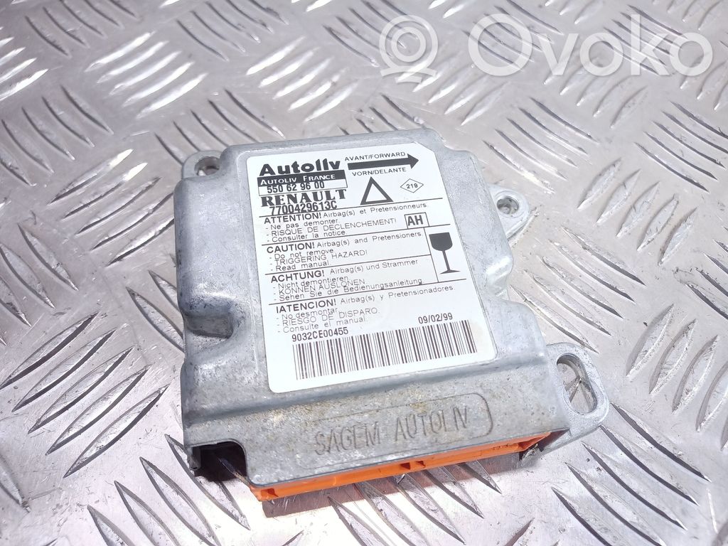 Renault Laguna I Airbag control unit/module 