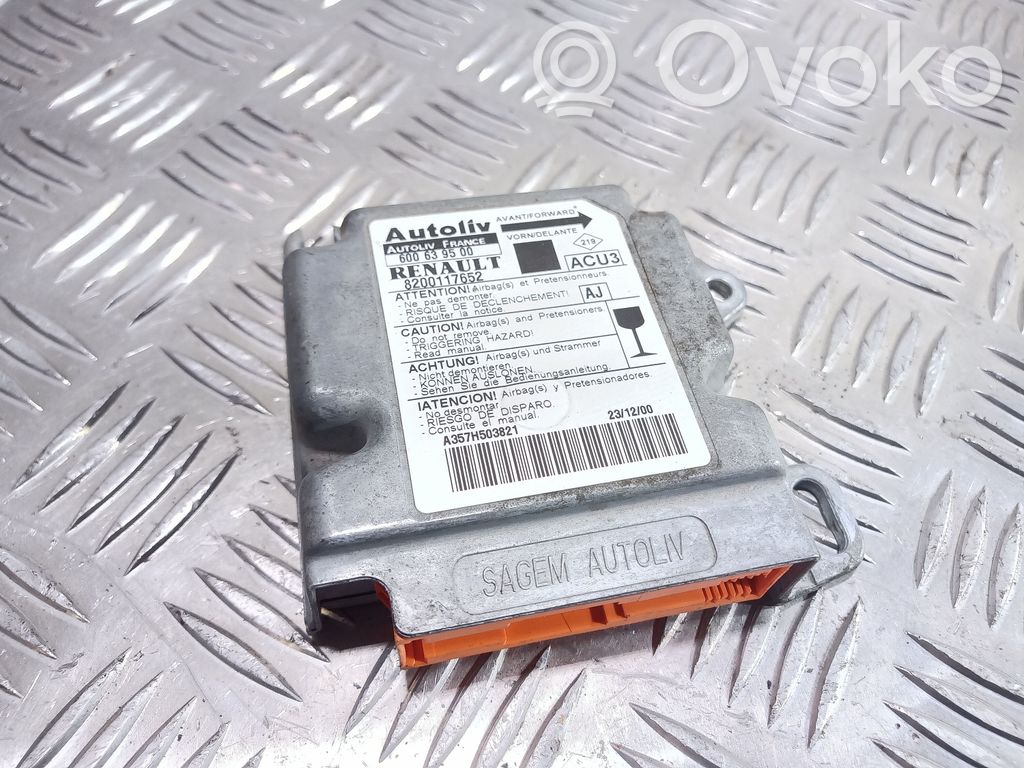 Renault Scenic I Airbag control unit/module 