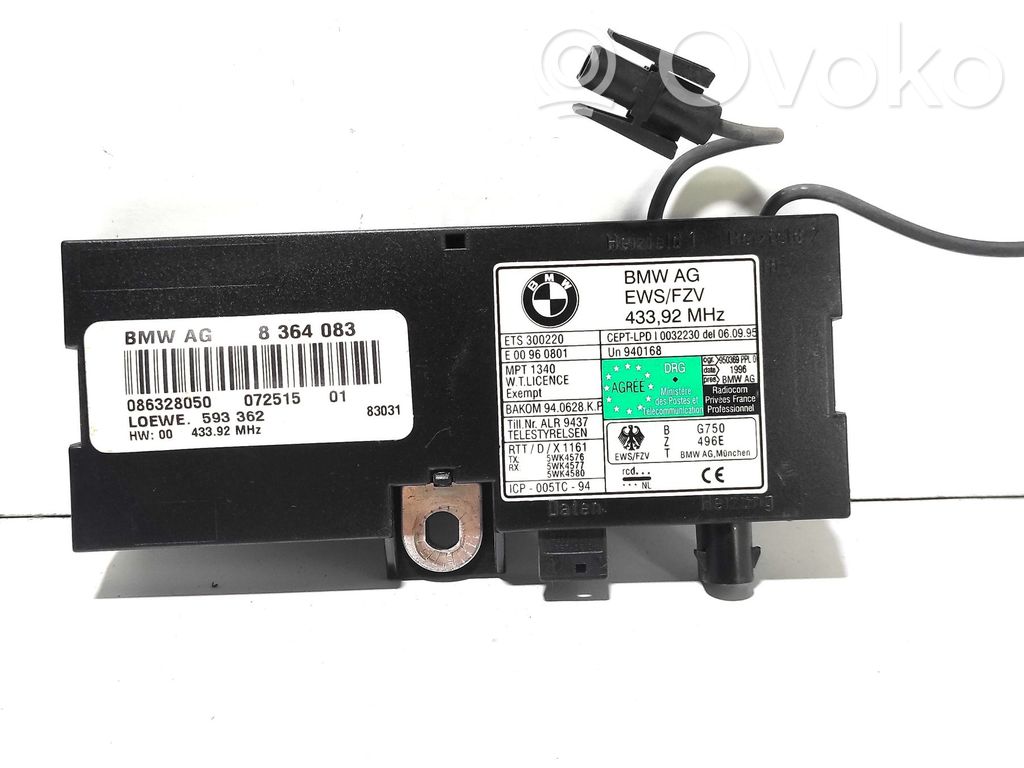 BMW 5 E39 Antenos stiprintuvas 