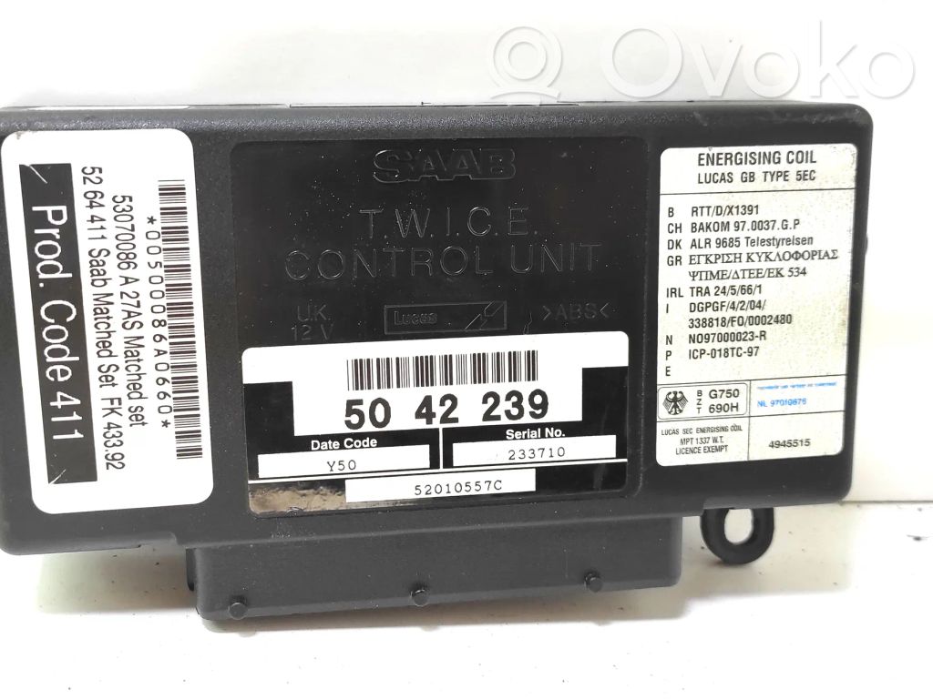 Saab 9-5 Comfort/convenience module 