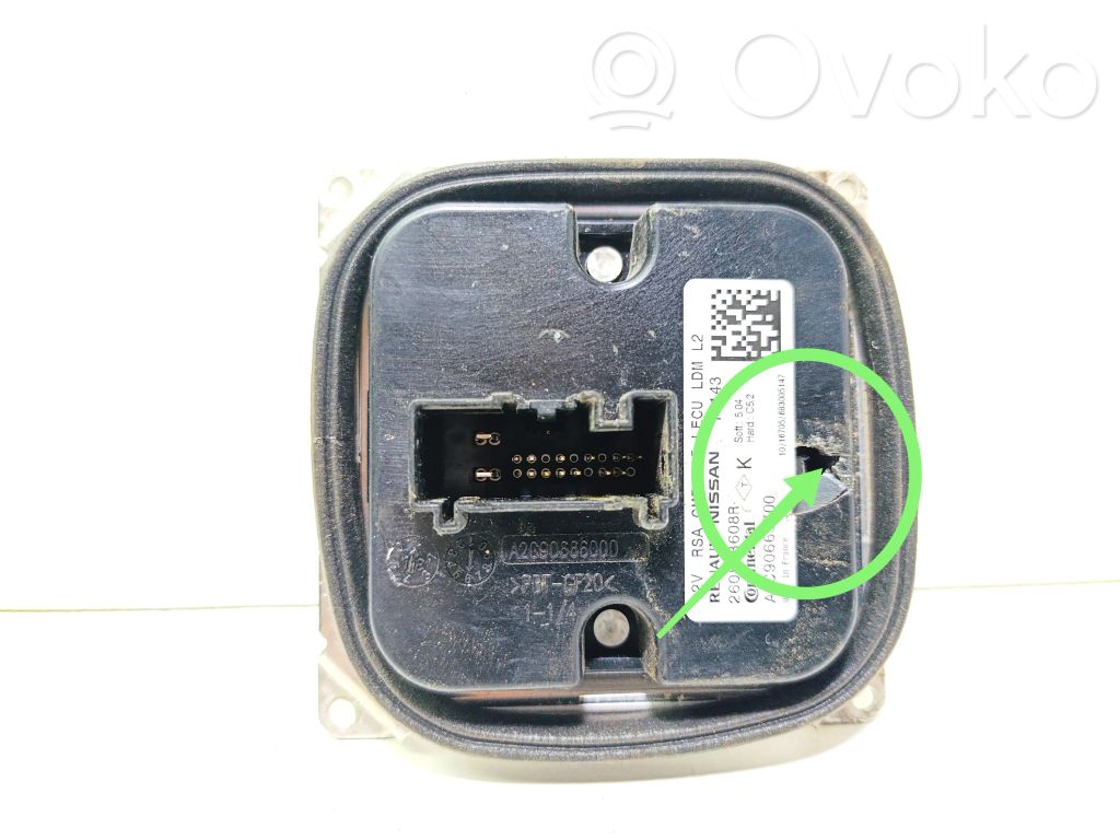 Renault Captur Headlight ballast module Xenon 