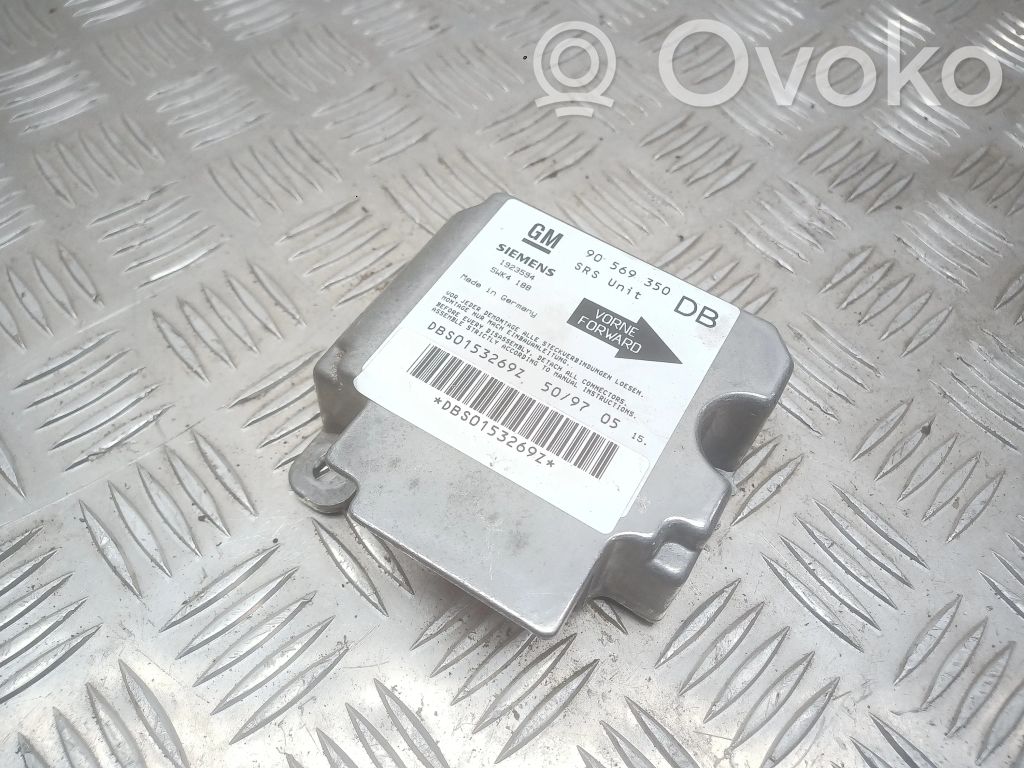 Opel Vectra B Airbag control unit/module 