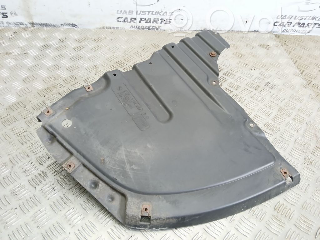 BMW 1 E82 E88 Galinio bamperio dugno apsauga 