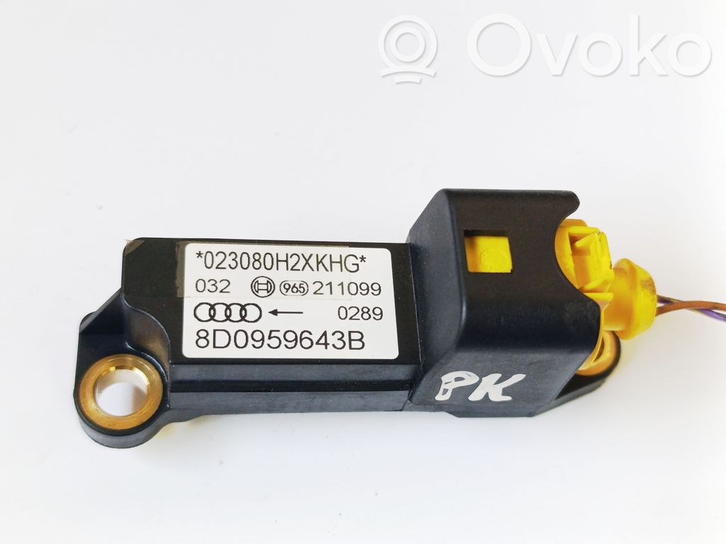 Airbagsensor Crashsensor Drucksensor   8D0959643B