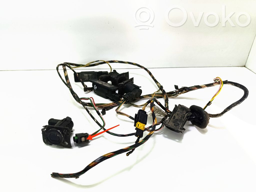 Peugeot 607 Cableado del sensor de aparcamiento (PDC) 