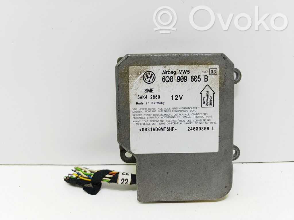 Volkswagen PASSAT B5 Centralina/modulo airbag