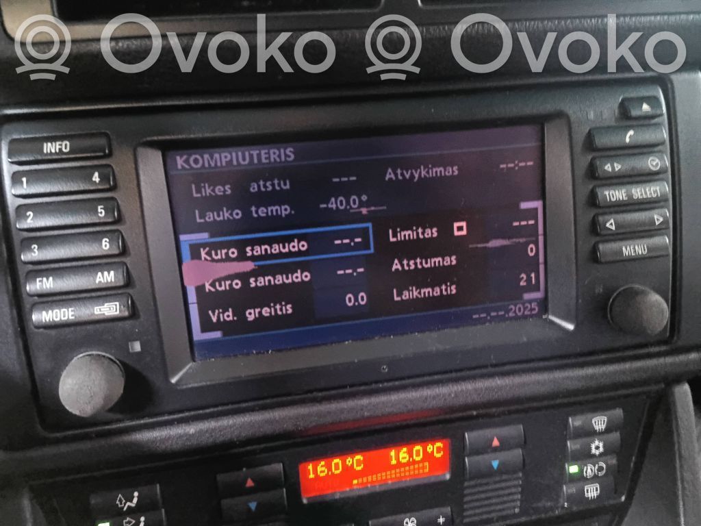 BMW 5 E39 Radio / CD-Player / DVD-Player / Navigation 