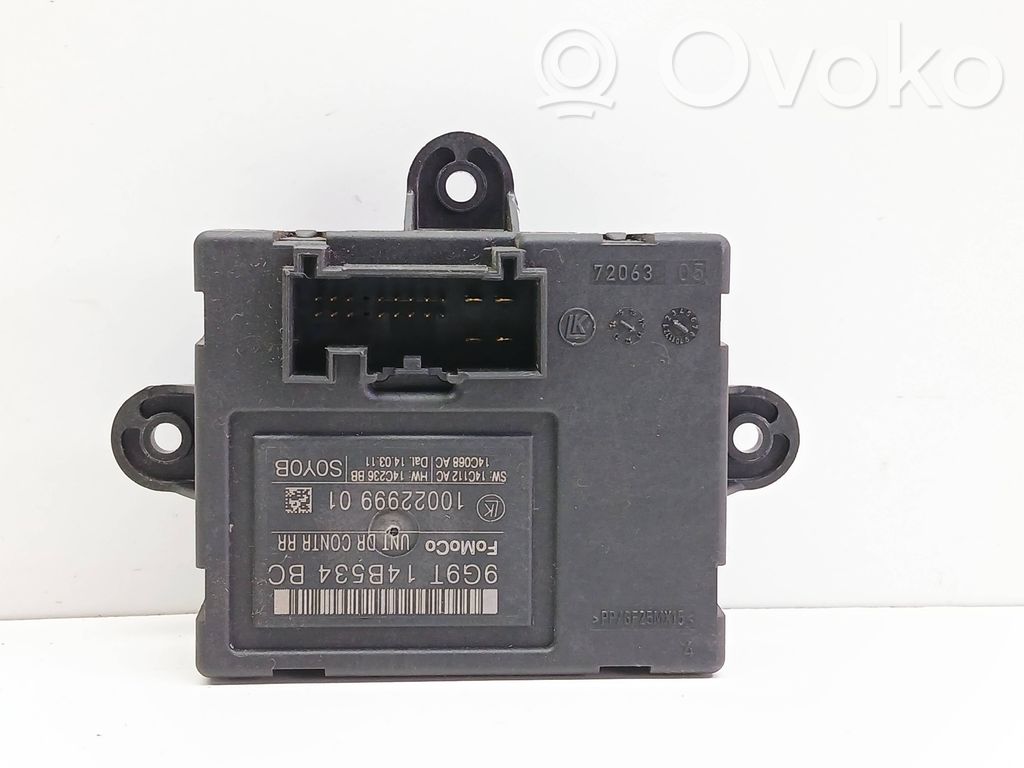 Unidad de control/módulo de la puerta   9G9T14B534BC,1002299901