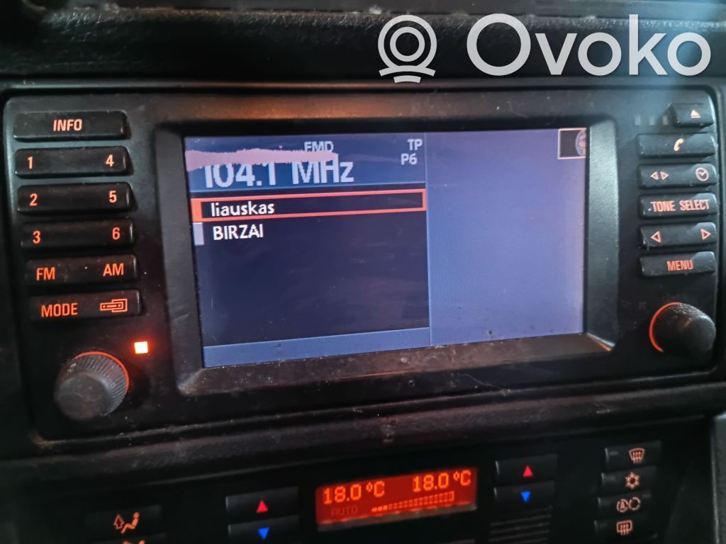 BMW 5 E39 Radio/CD/DVD/GPS head unit 