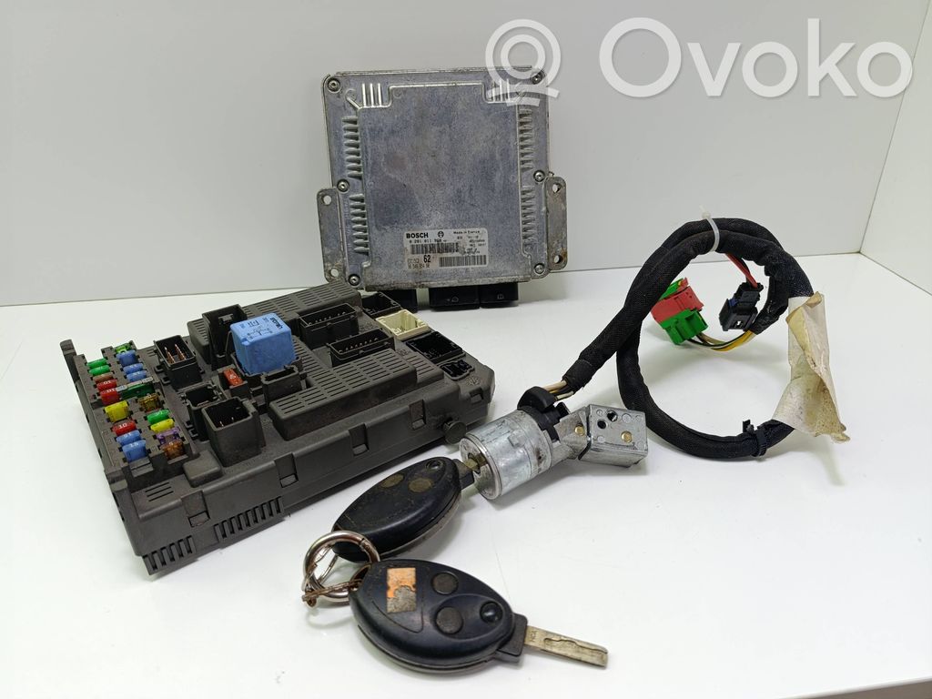 Citroen C8 Engine ECU kit and lock set 