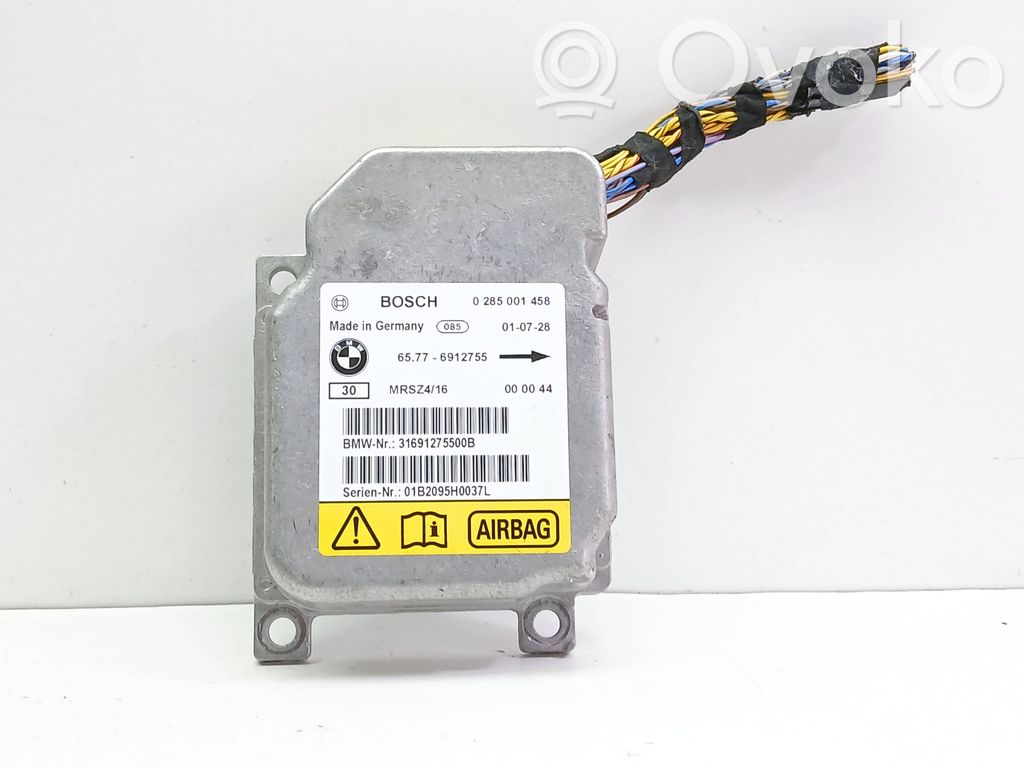 Airbag control unit/module   6912755,0285001458,31691275500B