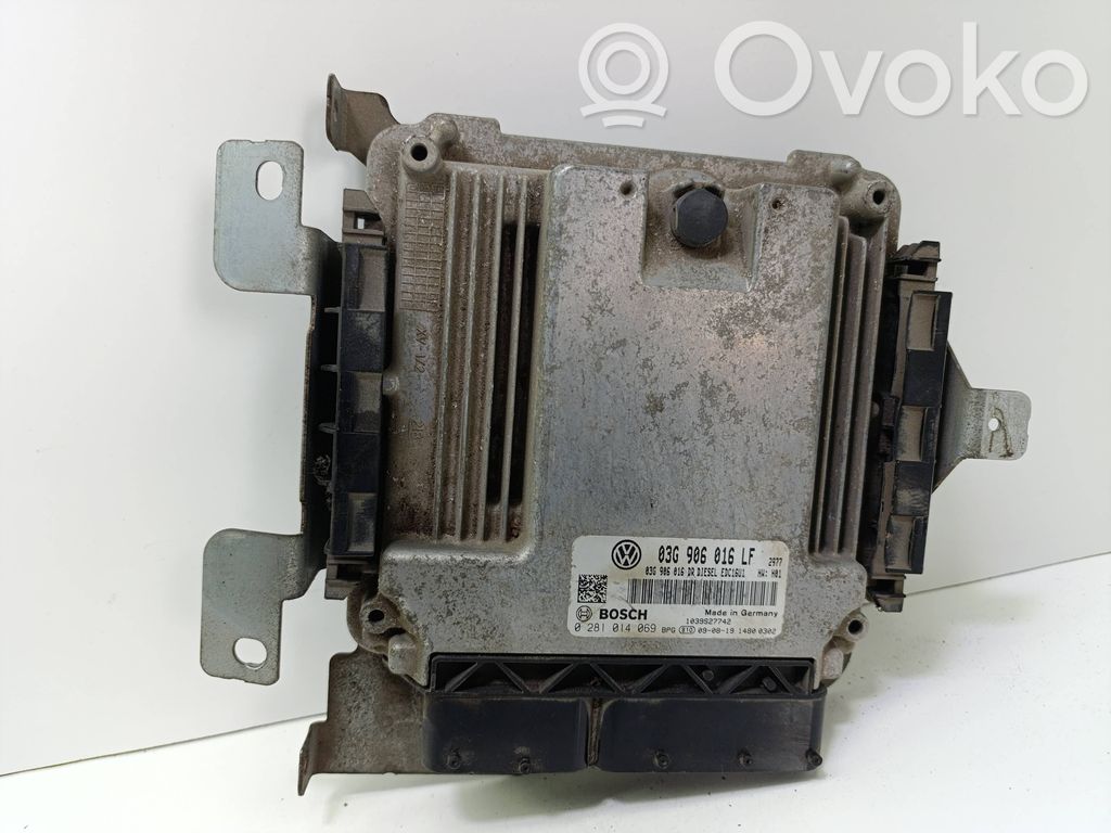 Engine control unit/module   03G906016LF,0281014069