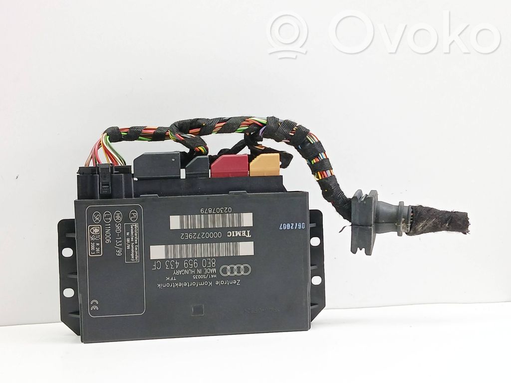 Audi A4 S4 B7 8E 8H Moduł / Sterownik komfortu 