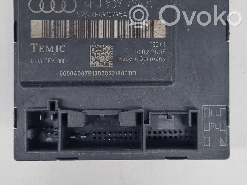ESP (stability system) control unit   4F0959794A