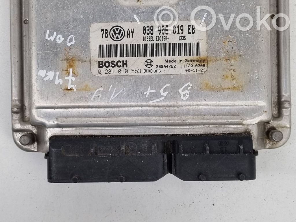 Volkswagen PASSAT B5 Engine control unit/module 