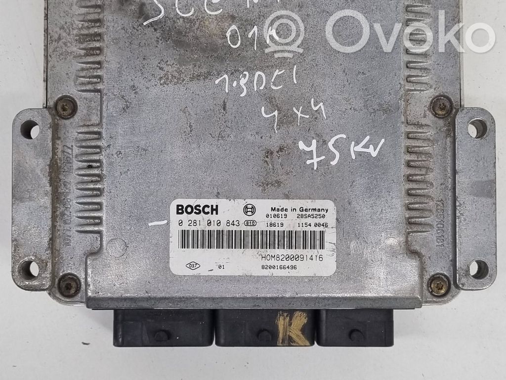Engine control unit/module   0281010843