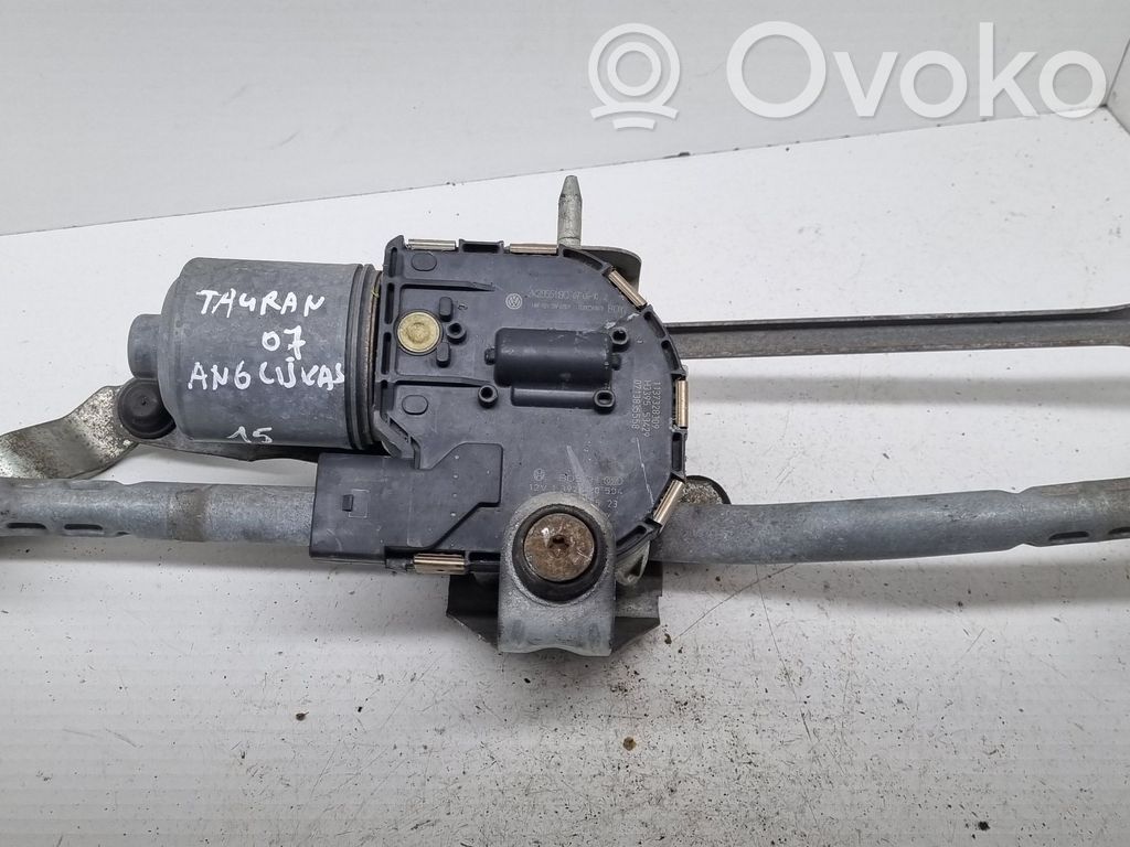 Volkswagen Touran I Mechanizm i silniczek wycieraczek szyby przedniej / czołowej 