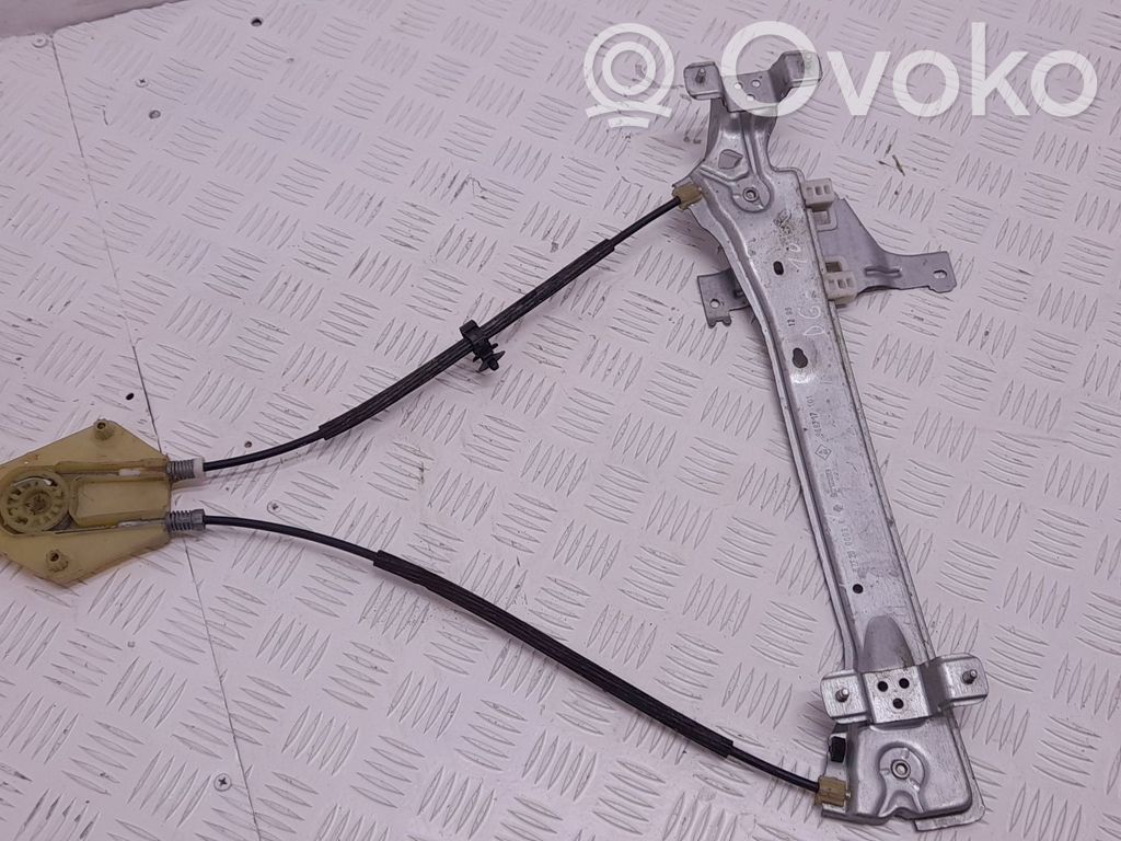 Renault Megane III Mechanizm podnoszenia szyby tylnej bez silnika 