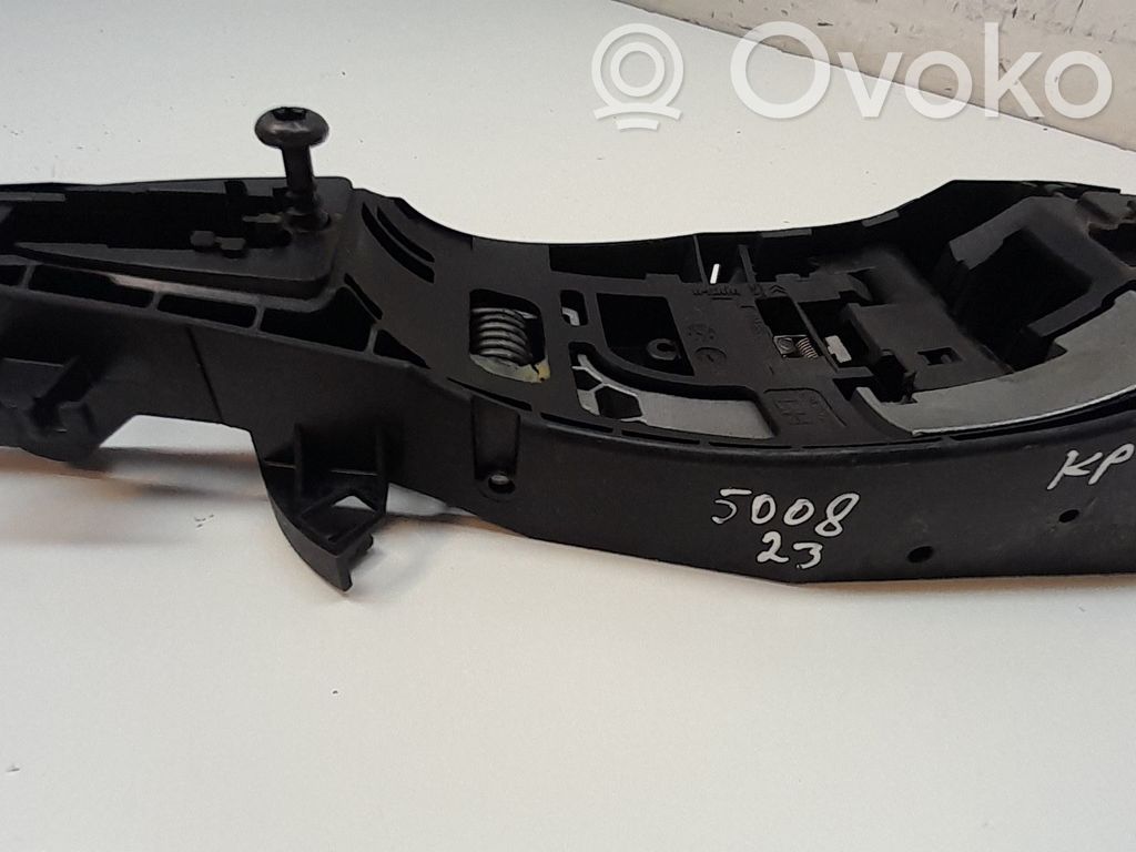 Peugeot 5008 II Klamka/wspornik zewnętrzny drzwi przednich 