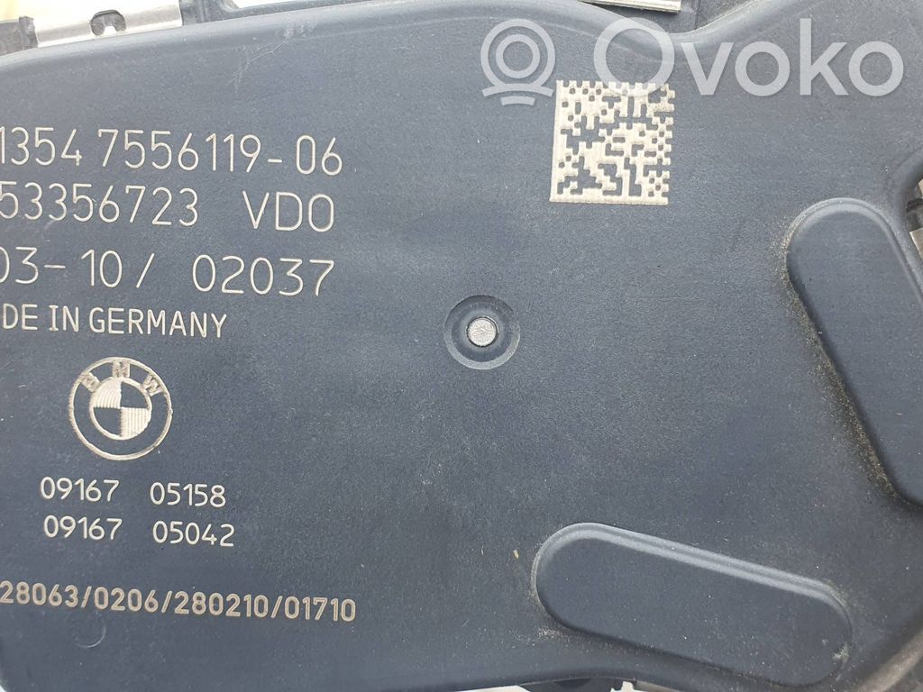 BMW 3 E92 E93 Valvola a farfalla 