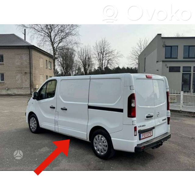 Opel Vivaro Apdaila slankiojančių durų (moldingas) 