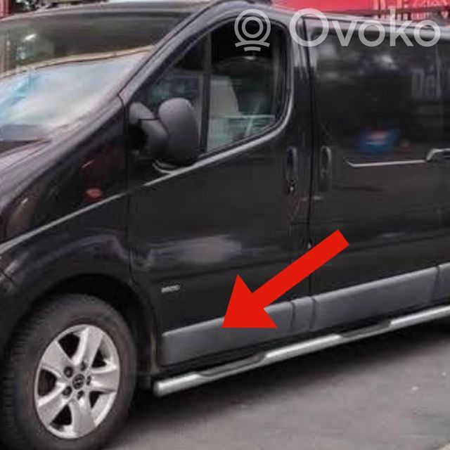 Opel Vivaro Rivestimento della portiera anteriore (modanatura) 