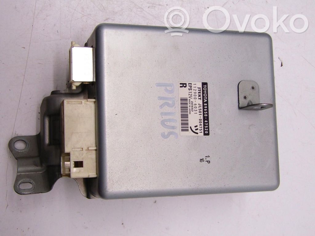 Toyota Prius (XW30) Power steering control unit/module 