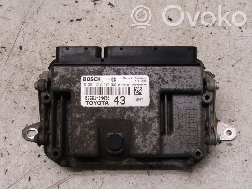 Toyota Aygo AB40 Engine control unit/module ECU 