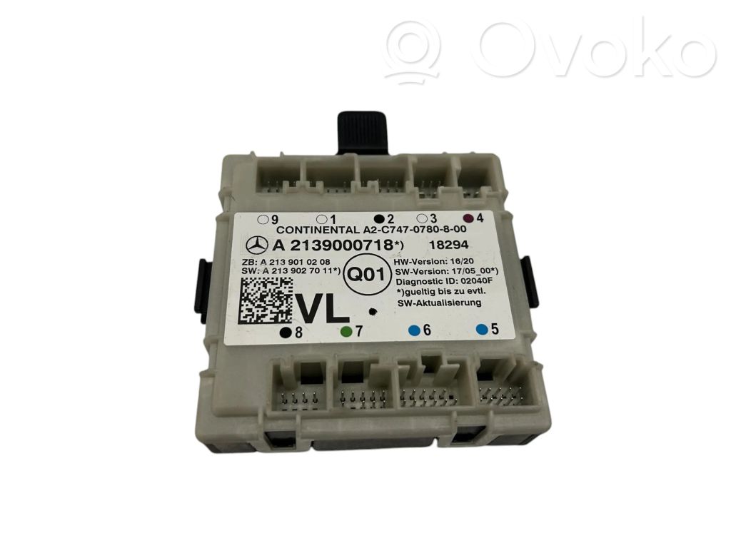 Mercedes-Benz E W238 Door control unit/module 