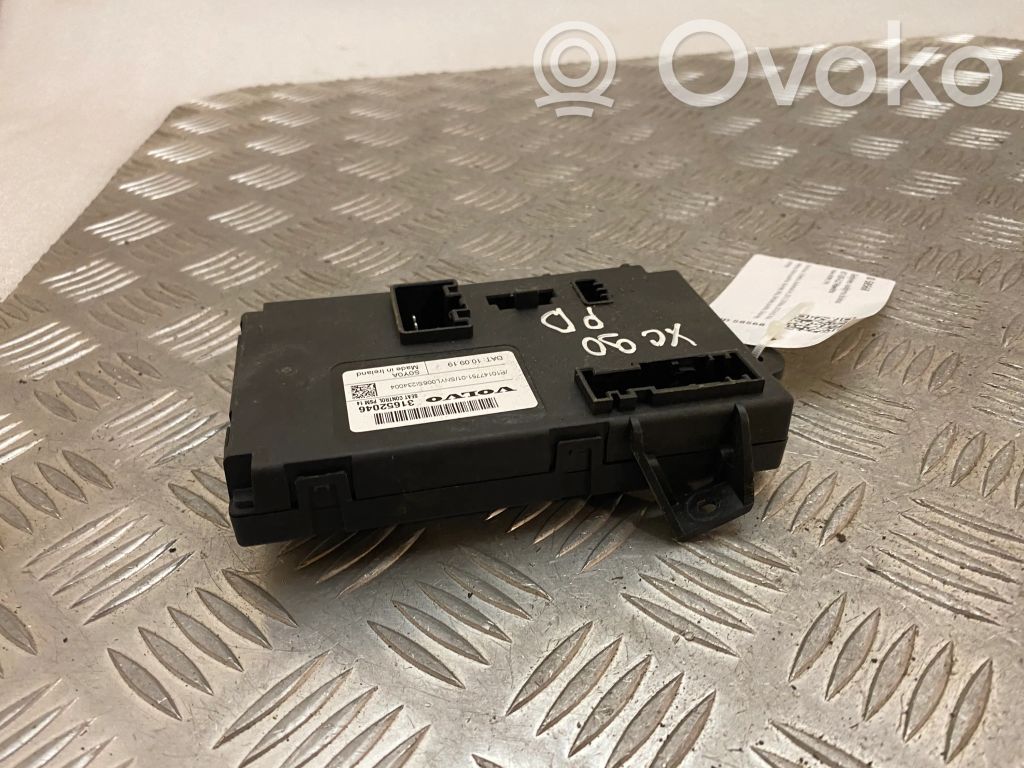 Seat control module   31652046