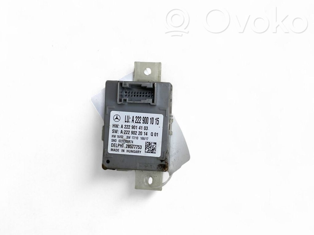 Module d'éclairage LCM   A2229001015,A2229022014,A2229014103