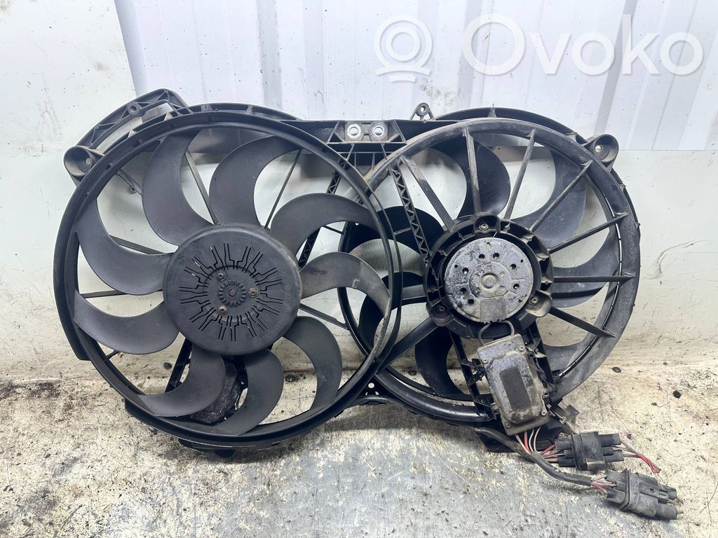 Audi A6 S6 C6 4F Ventilator electric răcire radiator 