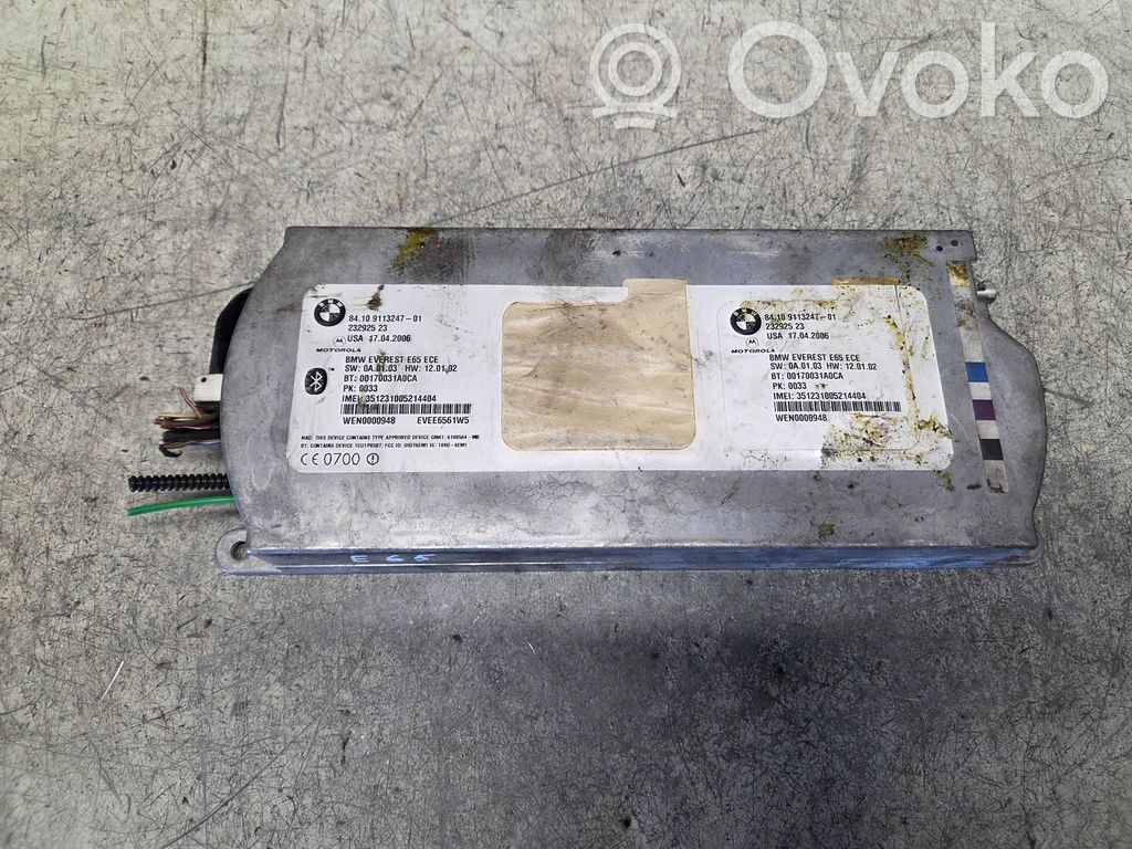 BMW 7 E65 E66 Moduł / Sterownik Bluetooth 