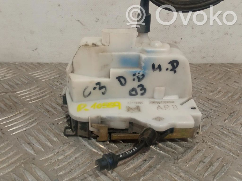 Citroen C3 Cerradura de puerta delantera 
