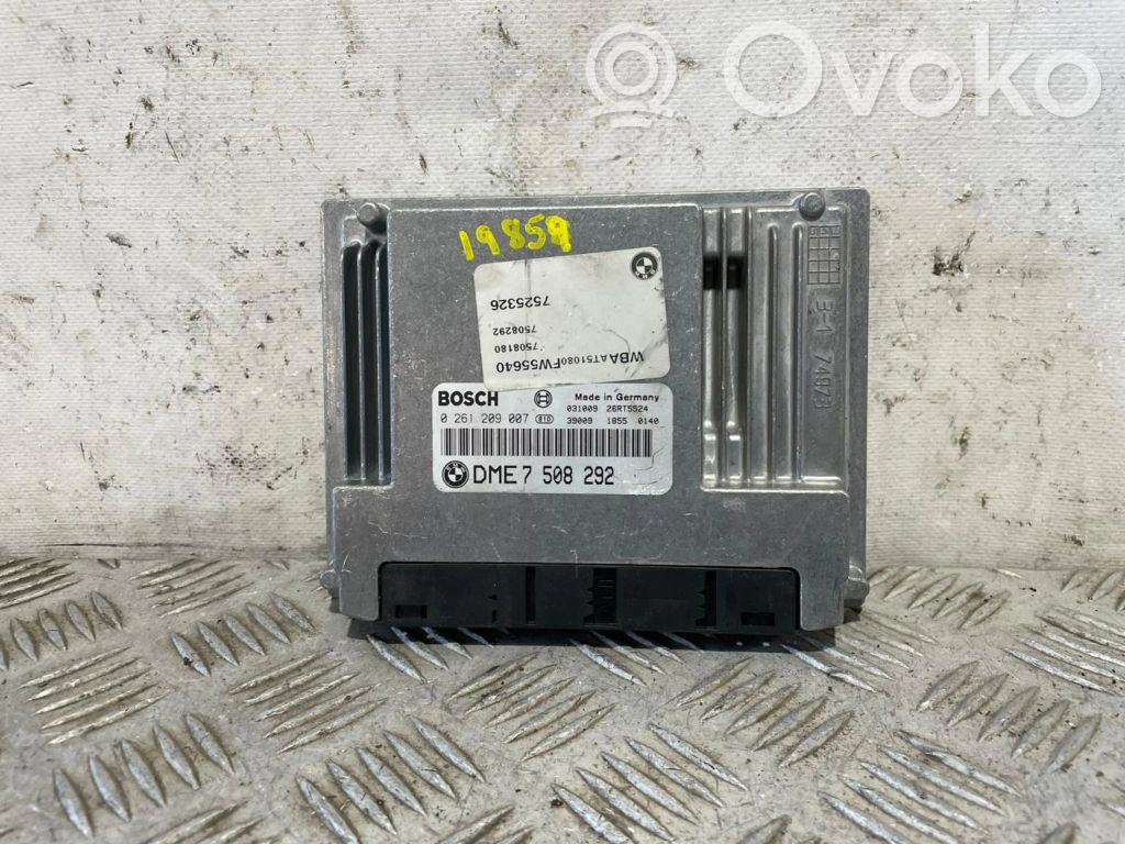 Unidad de control/módulo ECU del motor   7508292