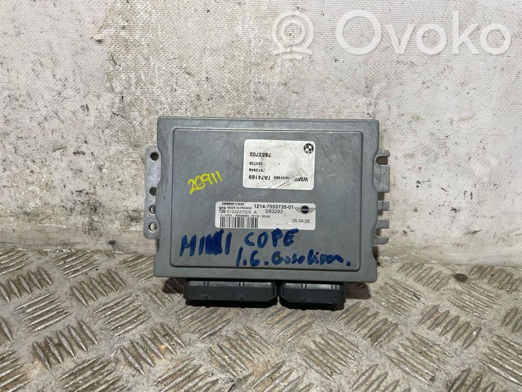 Mini One - Cooper Cabrio R52 Engine control unit/module ECU 