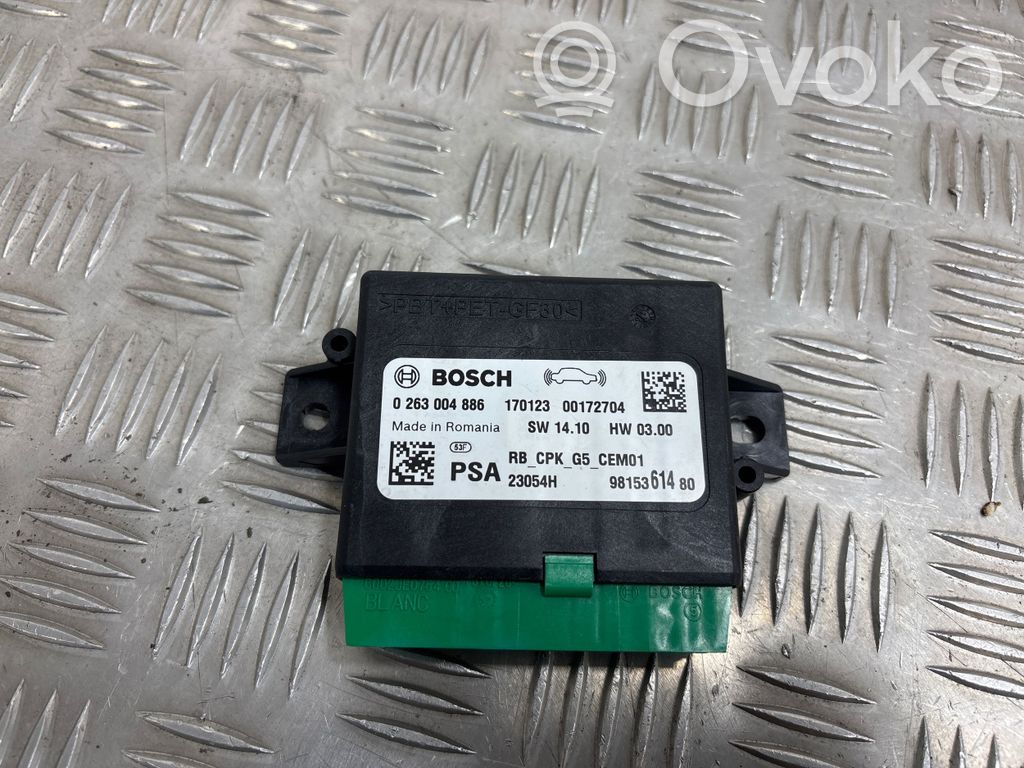 Peugeot Expert Parking PDC control unit/module 