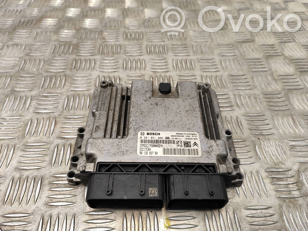 Engine control unit/module   0281031886,9813283780,9806460480