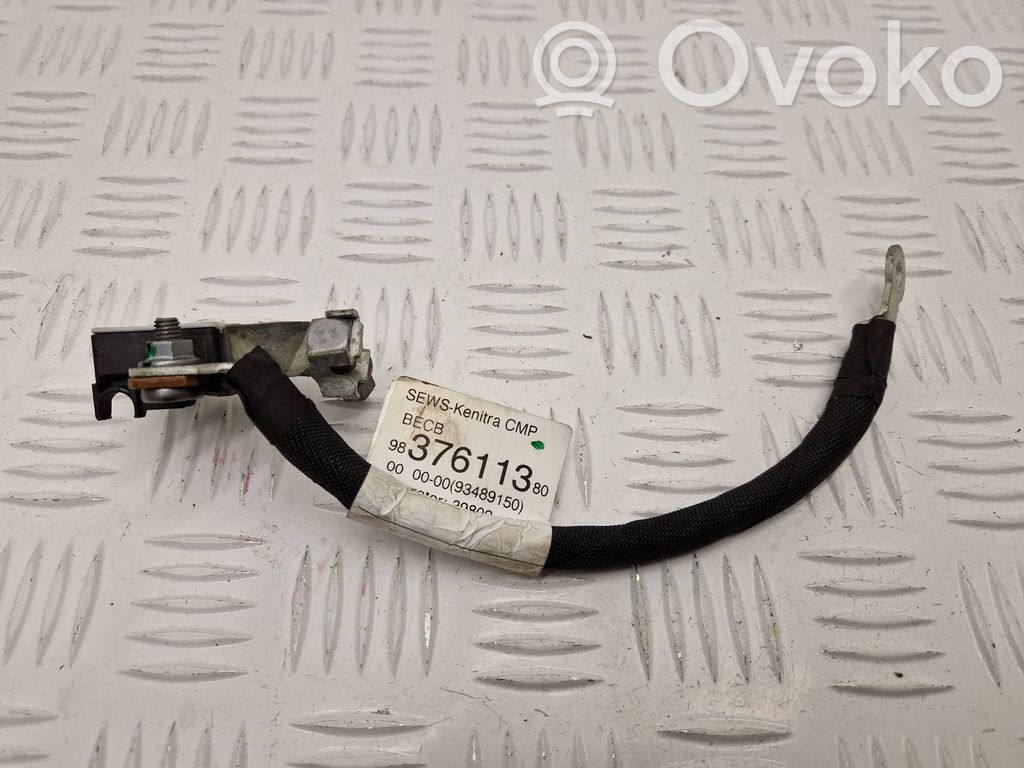 Peugeot 208 II Cable negativo de tierra (batería) 