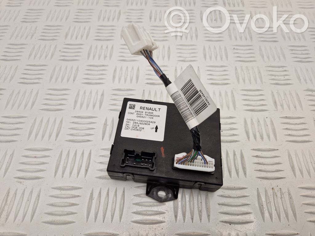 Renault Scenic E-Tech V Tailgate/trunk control unit/module 