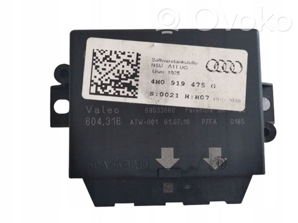 Audi A7 S7 4G Parking PDC control unit/module 