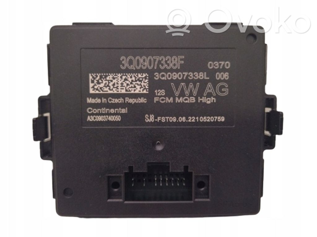 Módulo de control Gateway   3Q0907338F,3Q0907338L