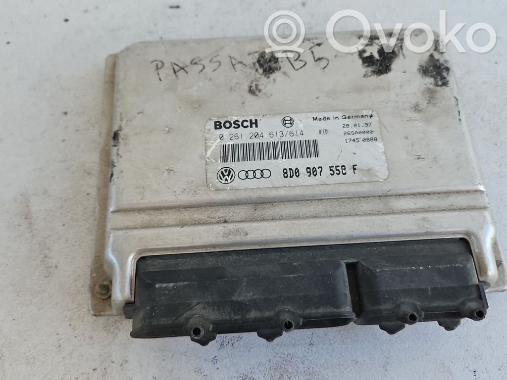 Unidad de control/módulo del motor   8D0907558F,0261204613,17450888