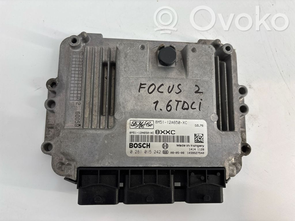 Engine control unit/module   0281015242,8M5112A650XC