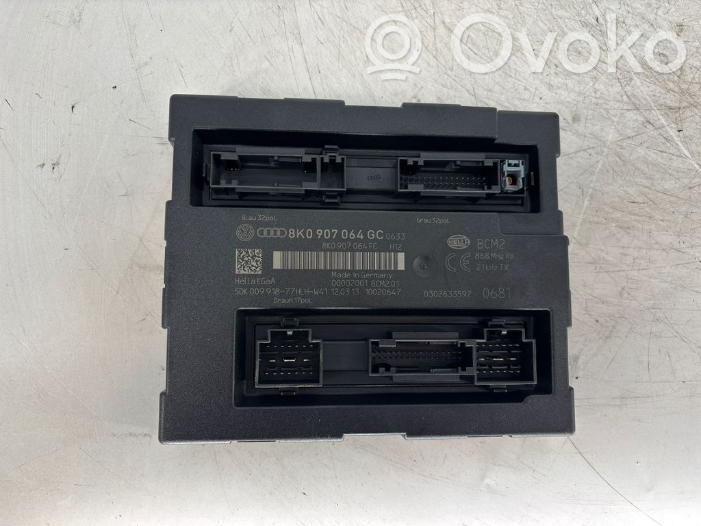 Module confort   8K0907064GC,8K0907064FC,5DK00991877